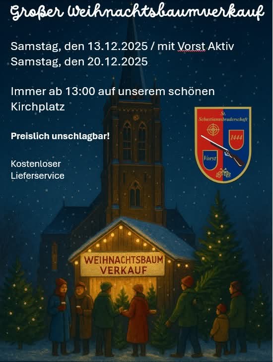 2025 Weihnachtsbaumverkauf 2025